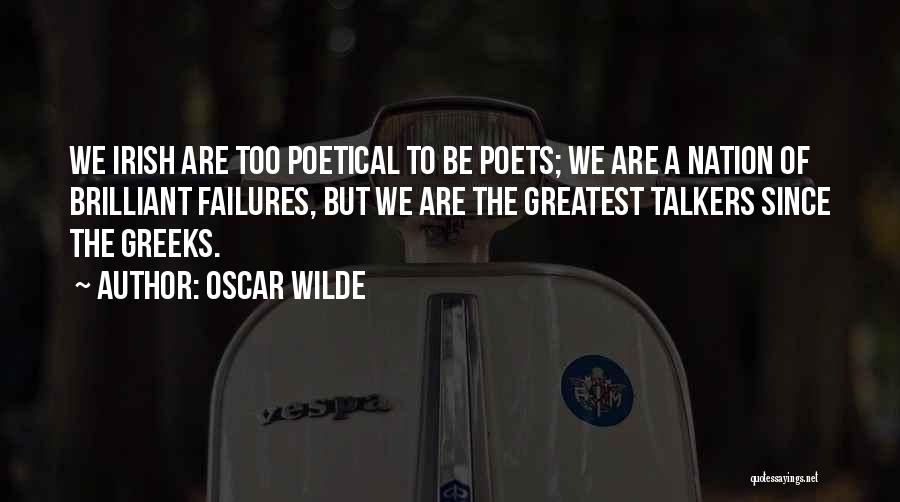 Talkers Quotes By Oscar Wilde