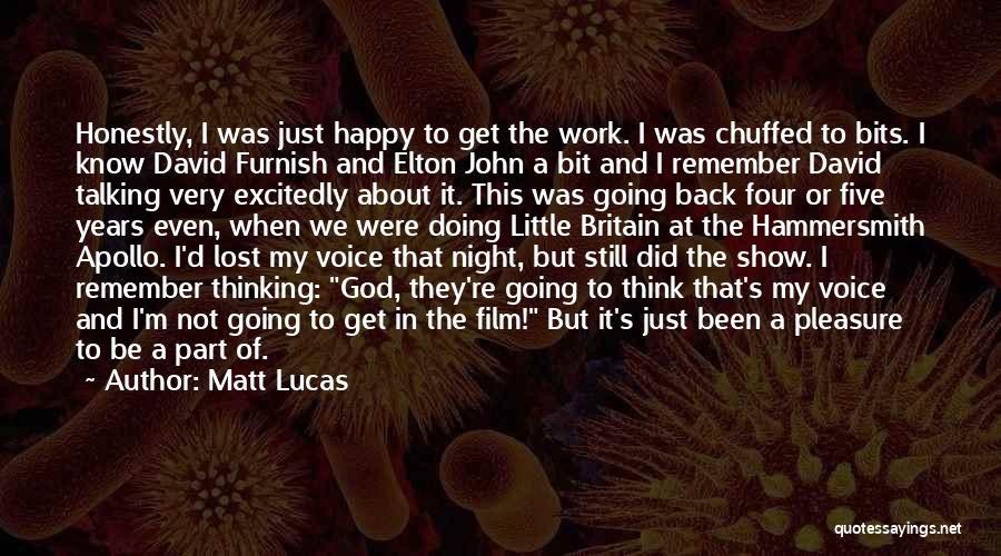 Talking About God Quotes By Matt Lucas Talking About God Quotes By Matt Lucas