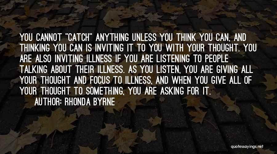 Talking And Listening Quotes By Rhonda Byrne