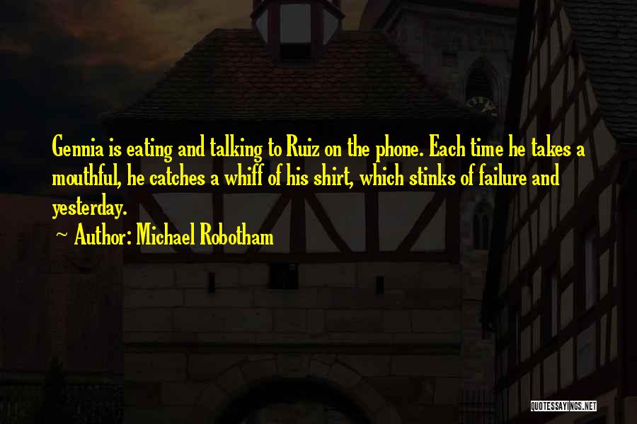 Talking On The Phone Quotes By Michael Robotham