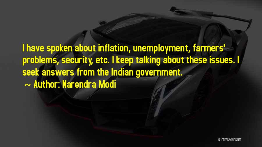 Talking Out Problems Quotes By Narendra Modi