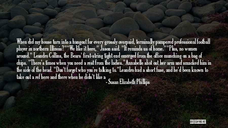 Talking Shot Quotes By Susan Elizabeth Phillips Talking Shot Quotes By Susan Elizabeth Phillips