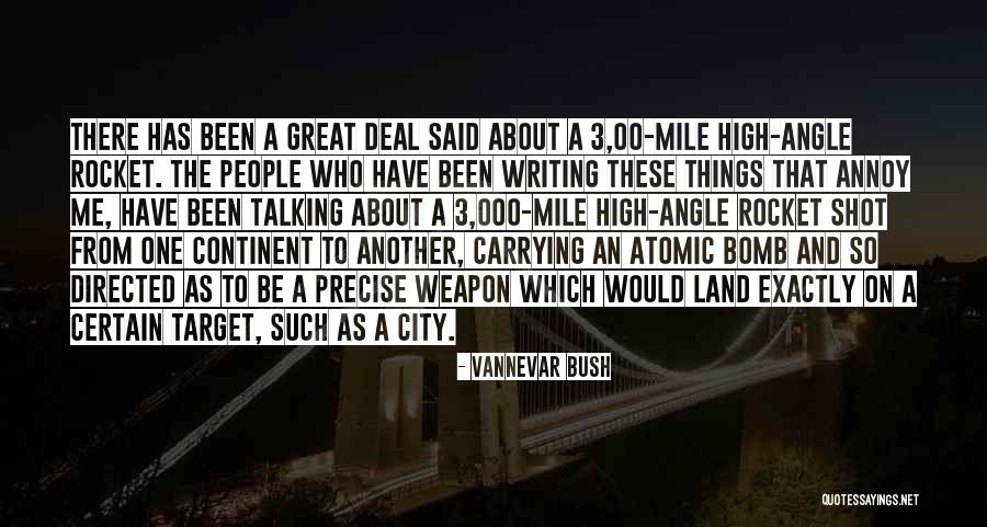 Talking Shot Quotes By Vannevar Bush Talking Shot Quotes By Vannevar Bush