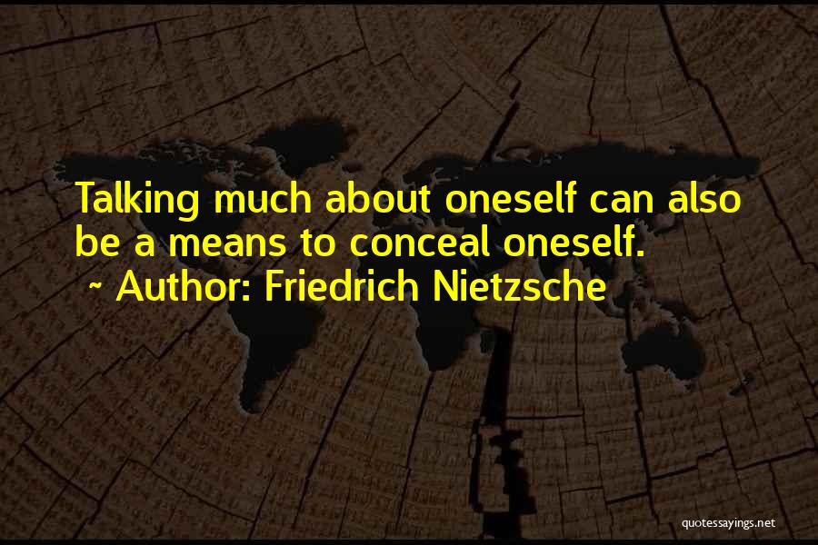 Talking To Oneself Quotes By Friedrich Nietzsche