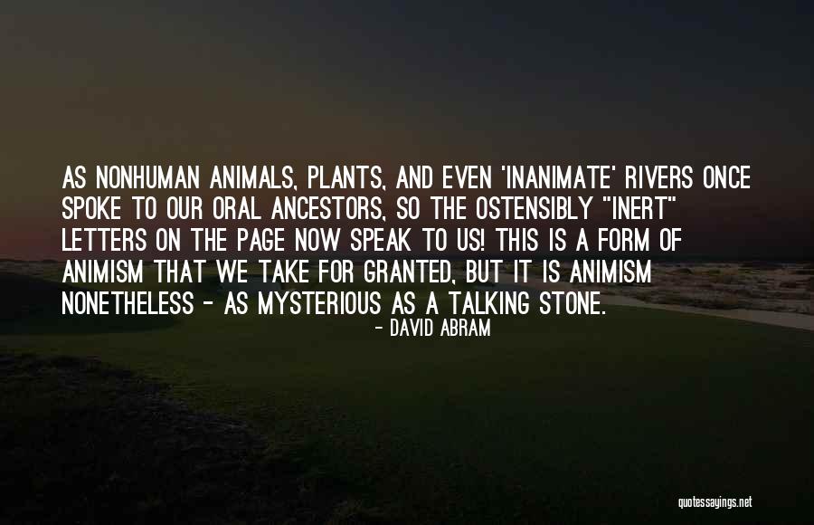 Talking To Plants Quotes By David Abram Talking To Plants Quotes By David Abram