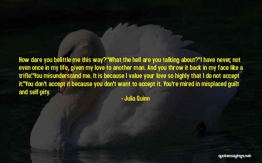 Talking To Self Quotes By Julia Quinn