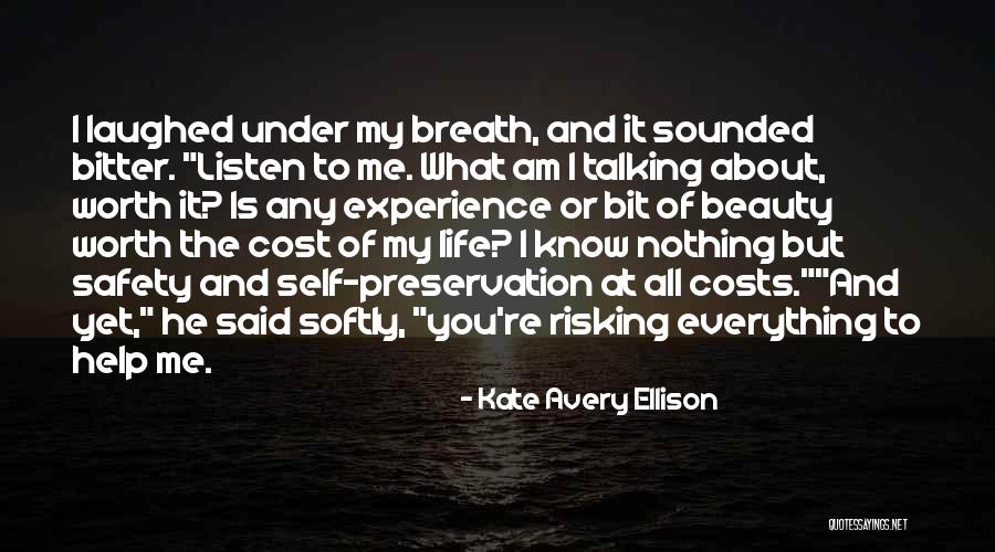 Talking To Self Quotes By Kate Avery Ellison