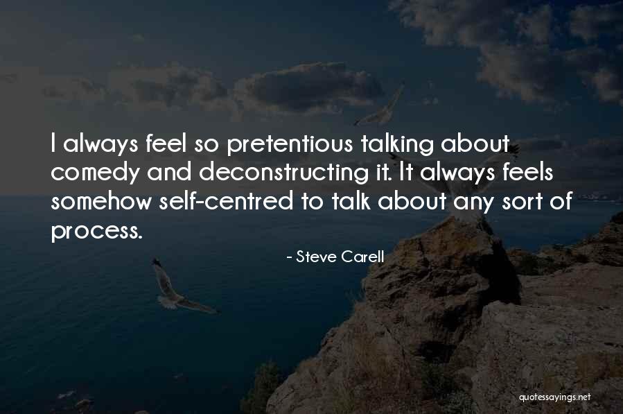 Talking To Self Quotes By Steve Carell