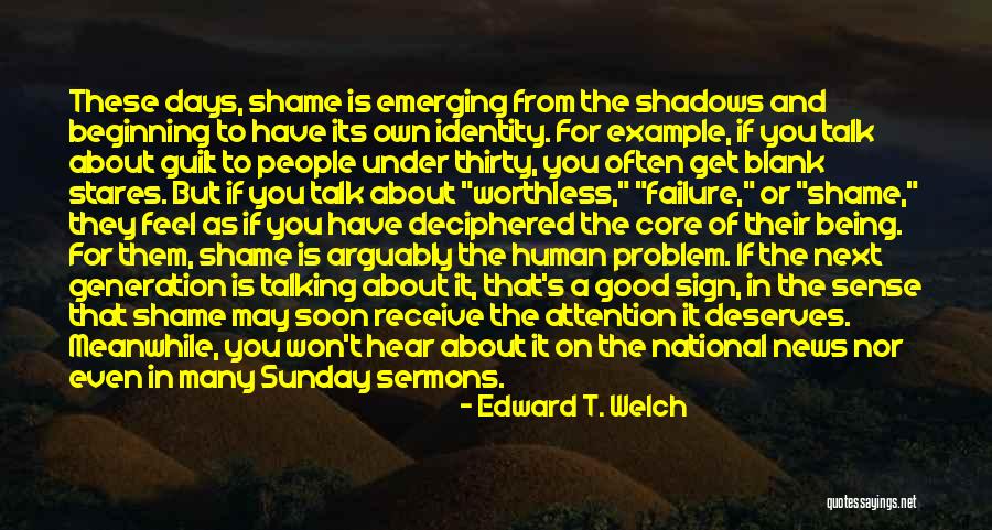 Talking To Soon Quotes By Edward T. Welch Talking To Soon Quotes By Edward T. Welch