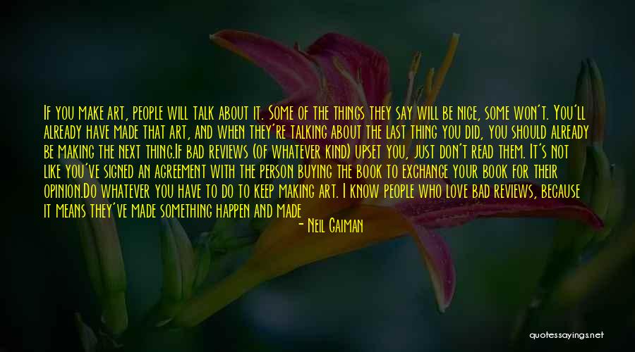 Talking To The Person You Like Quotes By Neil Gaiman Talking To The Person You Like Quotes By Neil Gaiman