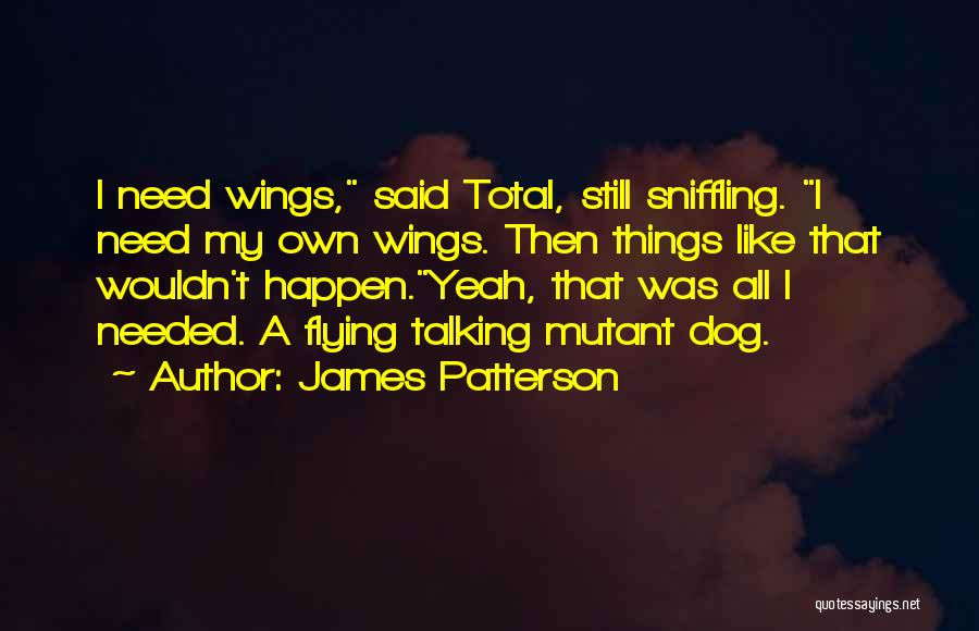 Talking To Your Dog Quotes By James Patterson