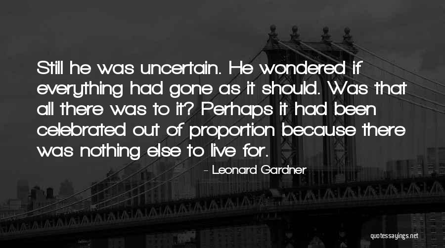 Talkorigins Quotes By Leonard Gardner Talkorigins Quotes By Leonard Gardner