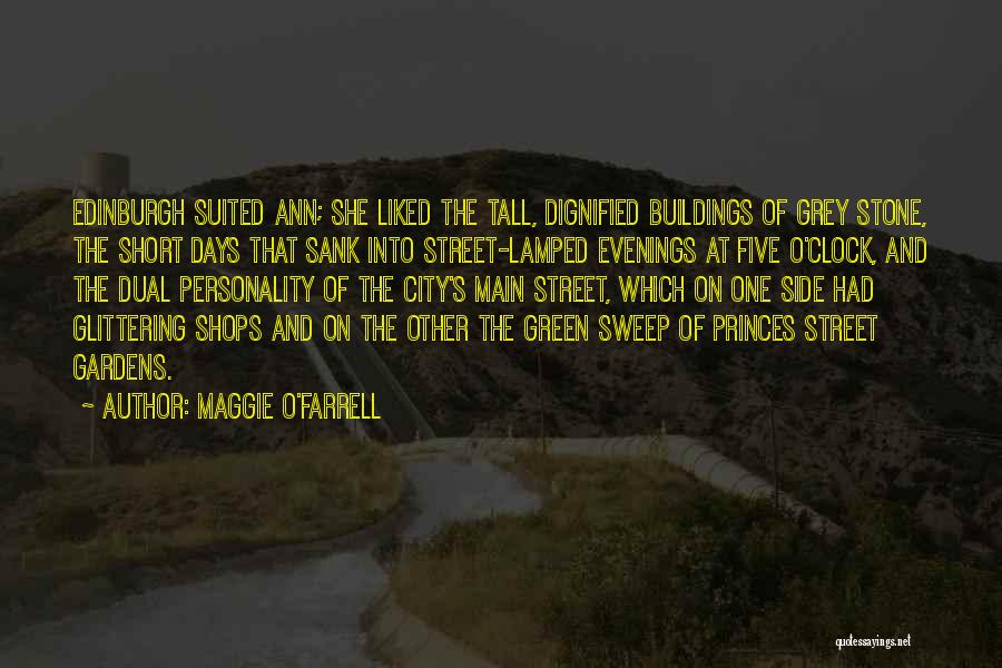Tall And Short Quotes By Maggie O'Farrell
