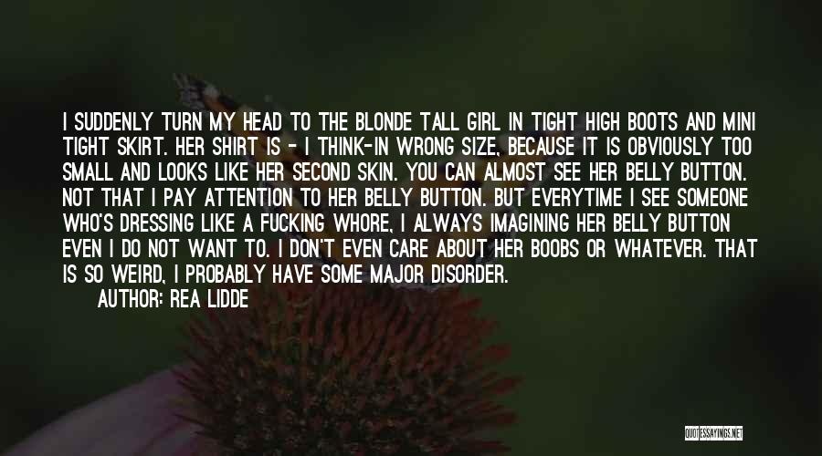 Tall Girl Quotes By Rea Lidde