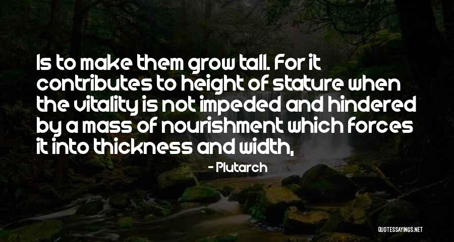 Tall Height Quotes By Plutarch Tall Height Quotes By Plutarch