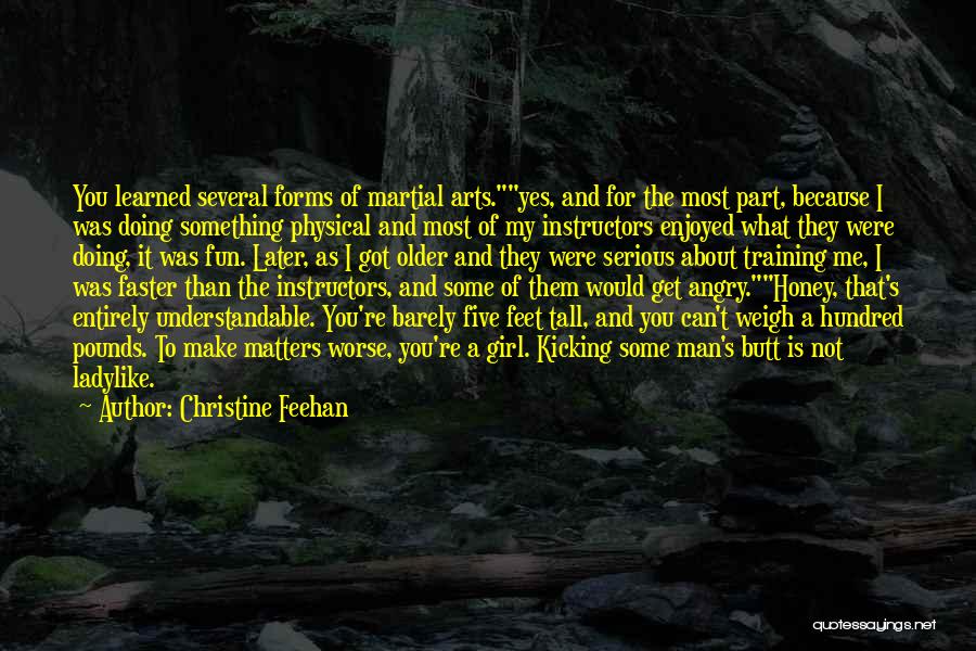 Tall Man Quotes By Christine Feehan