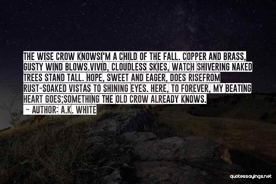 Tall Trees Quotes By A.K. White