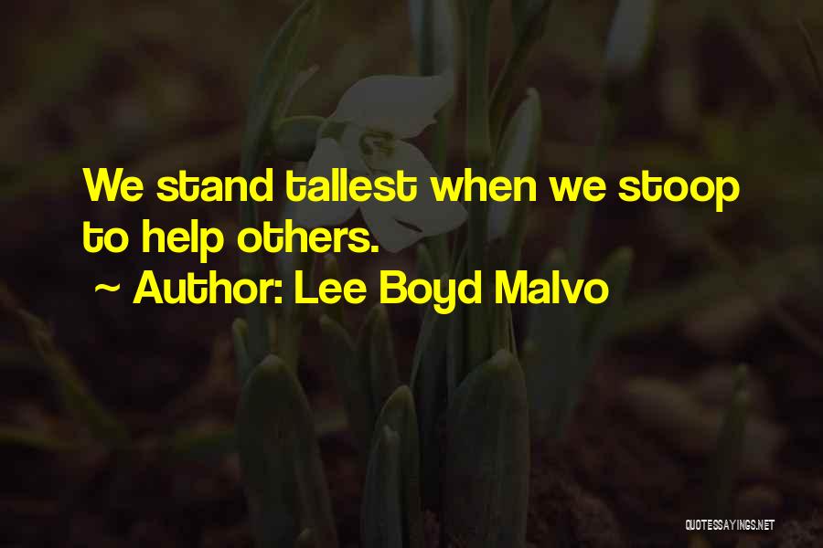 Tallest Quotes By Lee Boyd Malvo