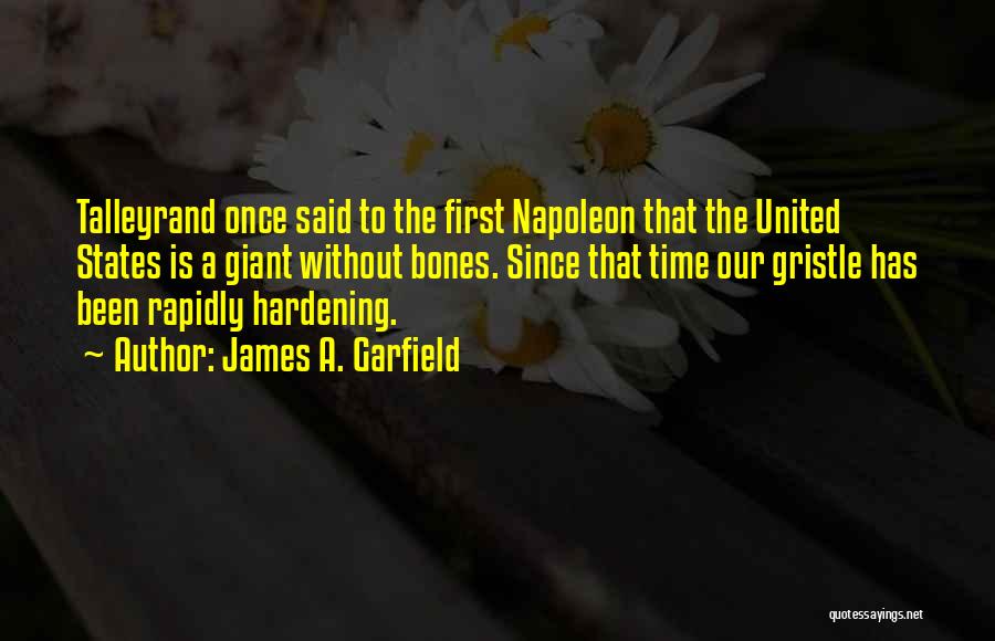 Talleyrand Quotes By James A. Garfield