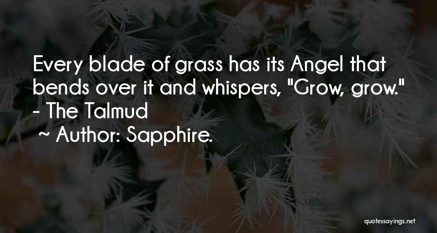 Talmud Quotes By Sapphire.