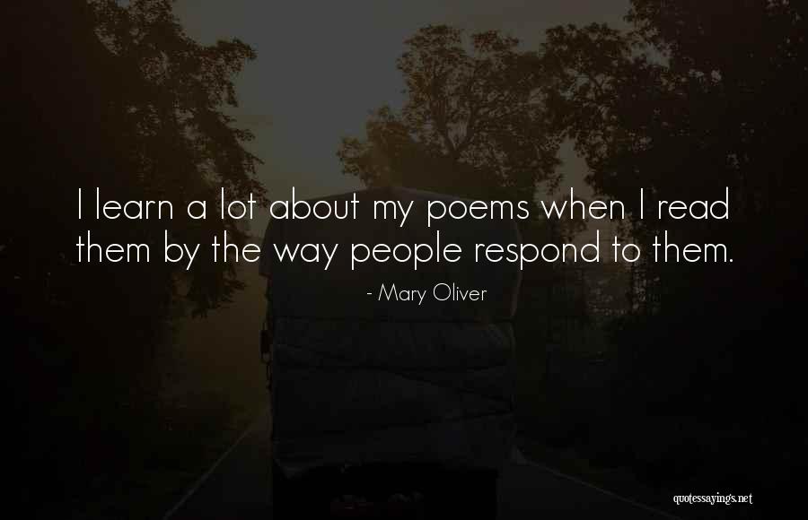 Talonpoikaiskulttuuris Ti Quotes By Mary Oliver