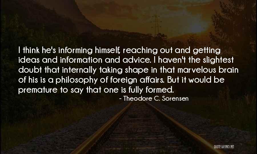 Tam Drum Quotes By Theodore C. Sorensen Tam Drum Quotes By Theodore C. Sorensen