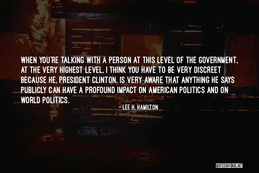 Tamada Quotes By Lee H. Hamilton Tamada Quotes By Lee H. Hamilton