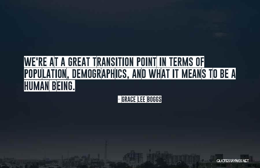 Tamalyn Peterson Quotes By Grace Lee Boggs Tamalyn Peterson Quotes By Grace Lee Boggs