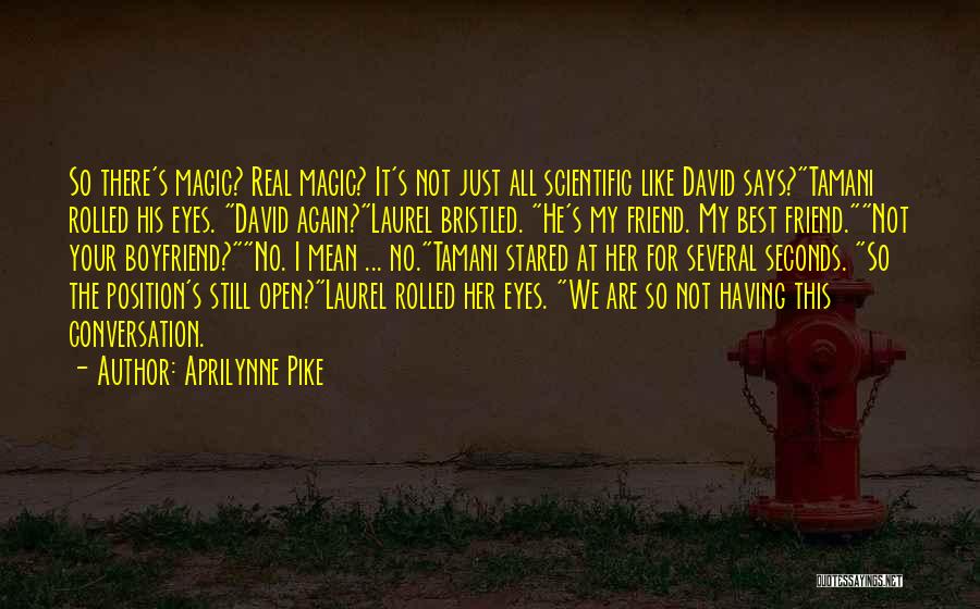 Tamani And Laurel Quotes By Aprilynne Pike