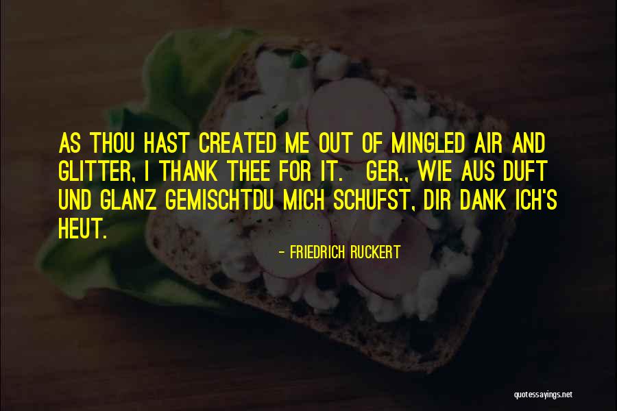 Tamashi Ramen Quotes By Friedrich Ruckert Tamashi Ramen Quotes By Friedrich Ruckert