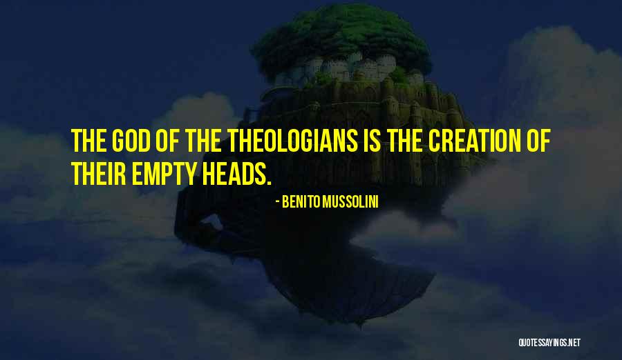 Tamav Irene Quotes By Benito Mussolini