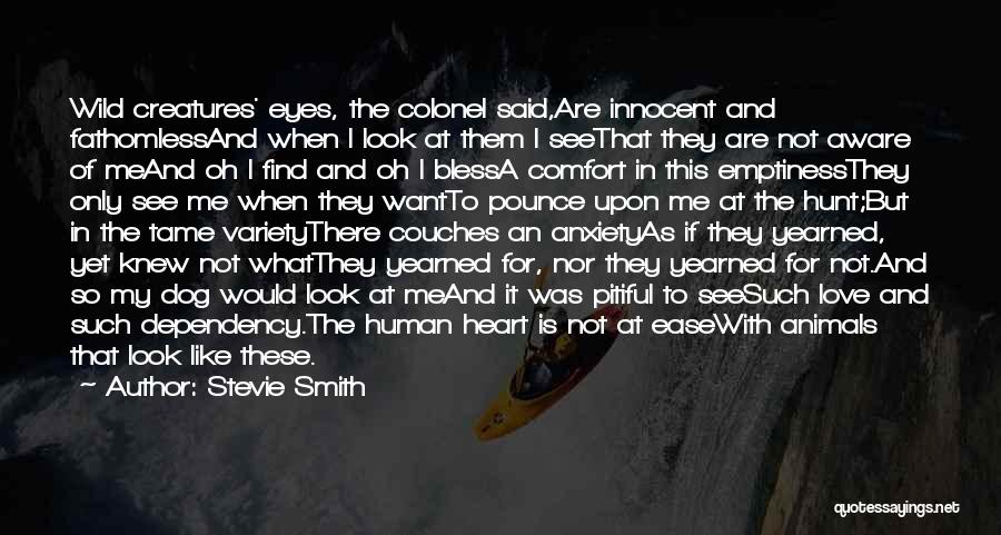 Tame Me Quotes By Stevie Smith