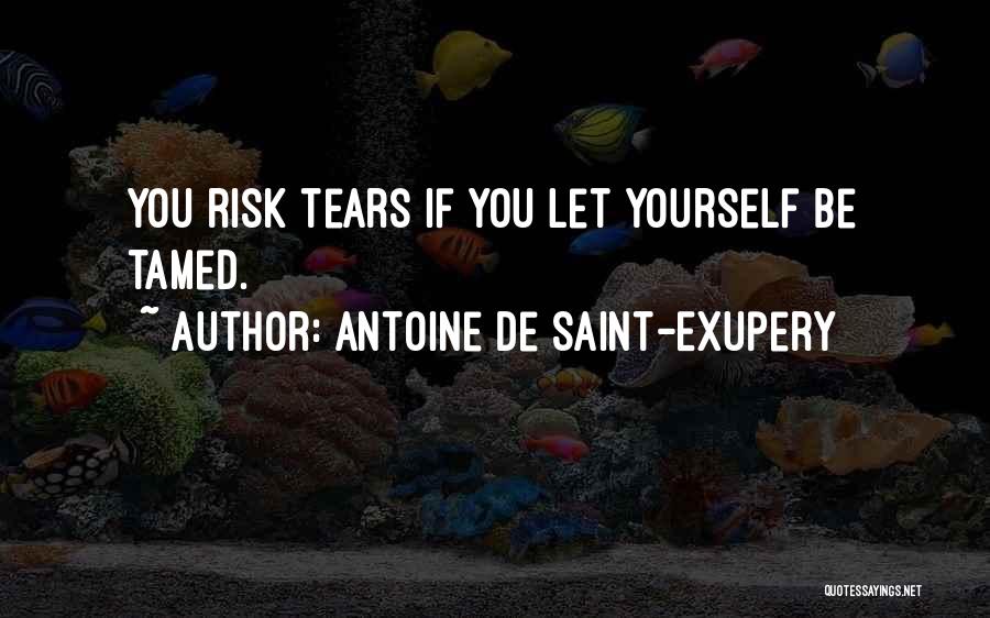 Tamed Quotes By Antoine De Saint-Exupery