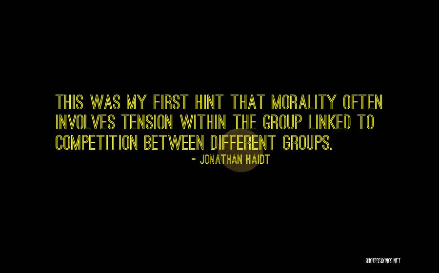 Tameka Jacobs Quotes By Jonathan Haidt Tameka Jacobs Quotes By Jonathan Haidt