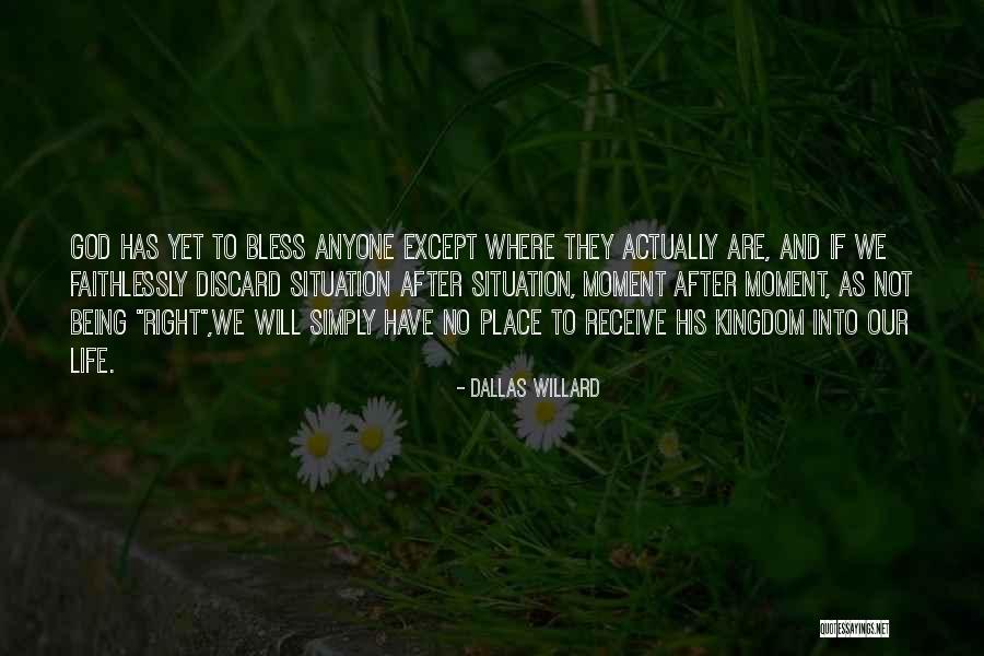 Tamitra Williford Quotes By Dallas Willard Tamitra Williford Quotes By Dallas Willard