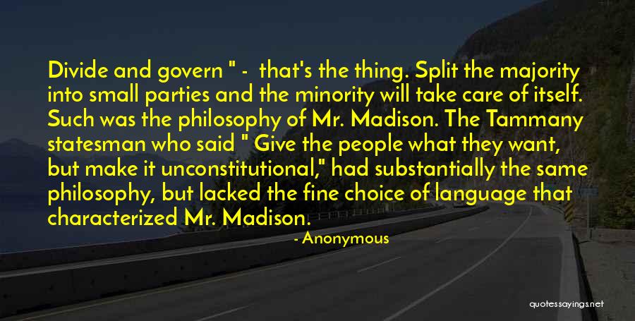 Tammany Quotes By Anonymous Tammany Quotes By Anonymous