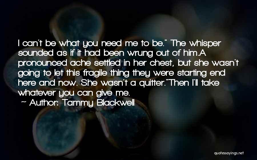 Tammy Blackwell Quotes 353415