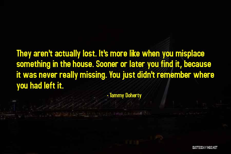 Tammy Doherty Quotes 2102884 Tammy Doherty Quotes 2102884