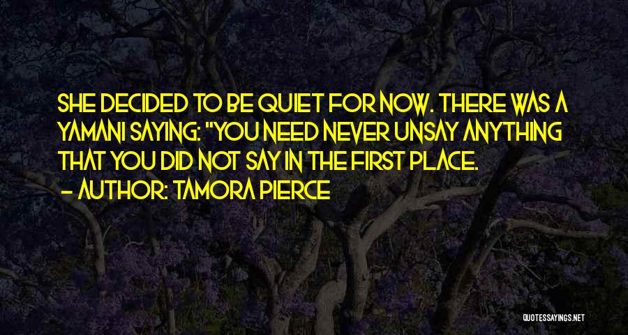 Tamora Quotes By Tamora Pierce