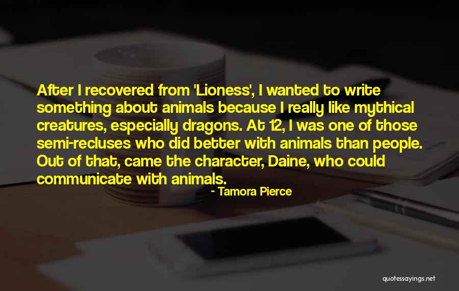 Tamora Quotes By Tamora Pierce