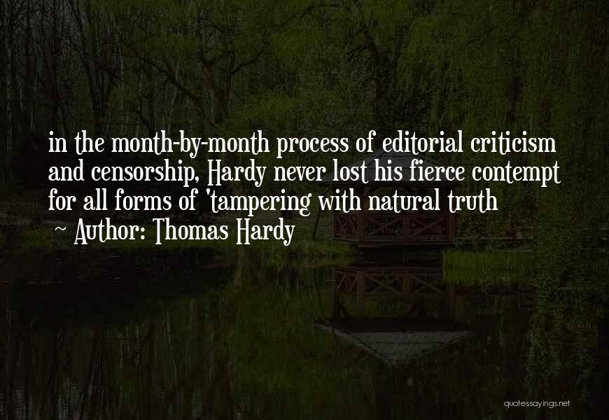 Tampering Quotes By Thomas Hardy