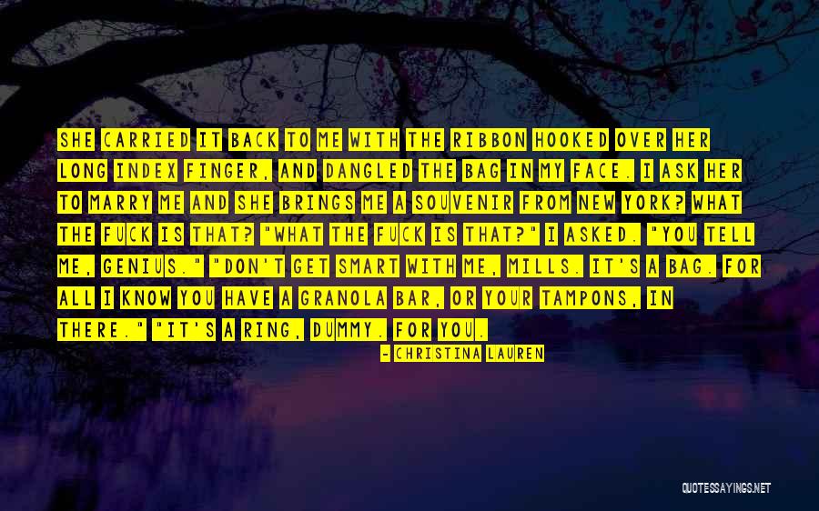 Tampons With Quotes By Christina Lauren Tampons With Quotes By Christina Lauren