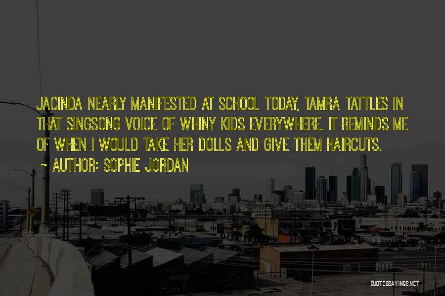 Tamra Quotes By Sophie Jordan