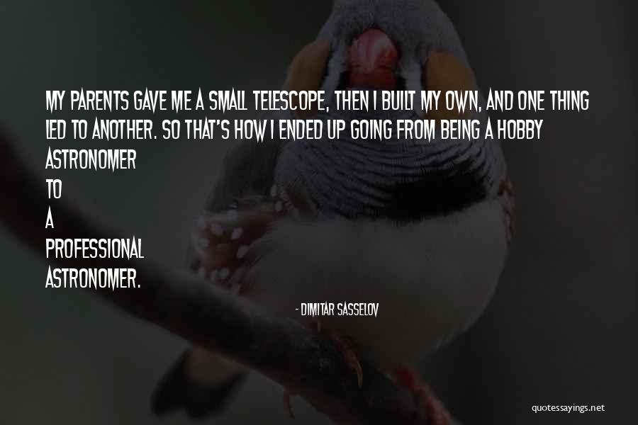Tamsil Tibbies Quotes By Dimitar Sasselov Tamsil Tibbies Quotes By Dimitar Sasselov
