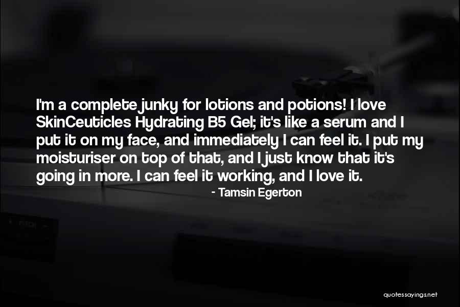 Tamsin Egerton Quotes 142751