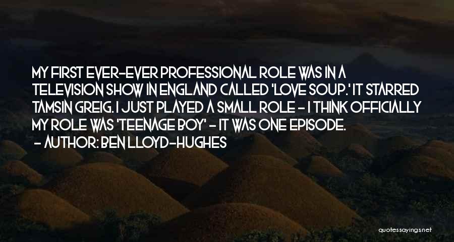 Tamsin Quotes By Ben Lloyd-Hughes