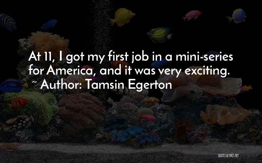 Tamsin Quotes By Tamsin Egerton