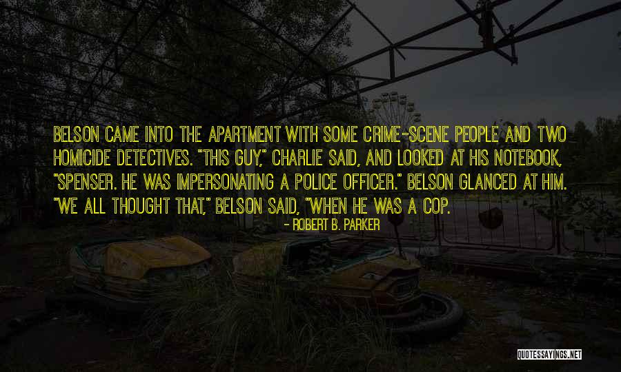 Tanah Quotes By Robert B. Parker Tanah Quotes By Robert B. Parker