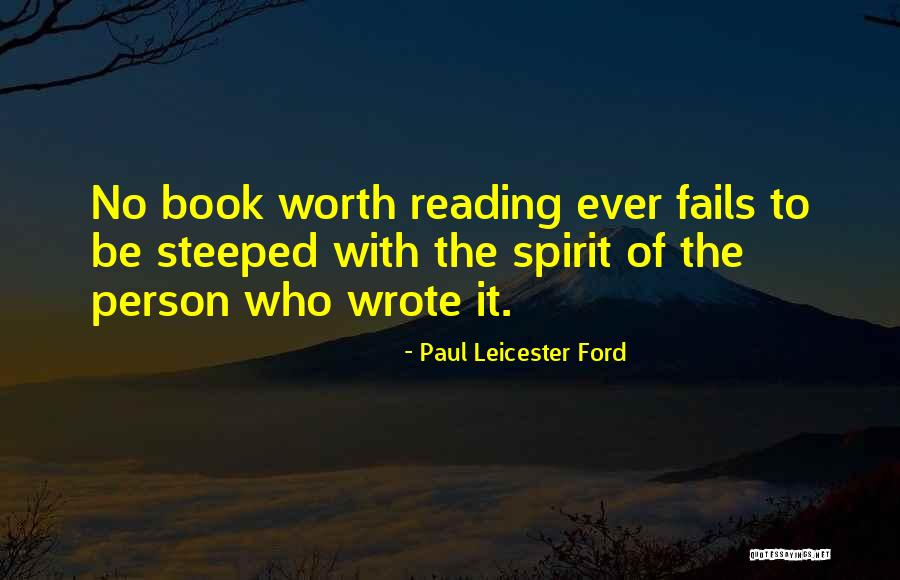 Tanbangphongthan Quotes By Paul Leicester Ford Tanbangphongthan Quotes By Paul Leicester Ford