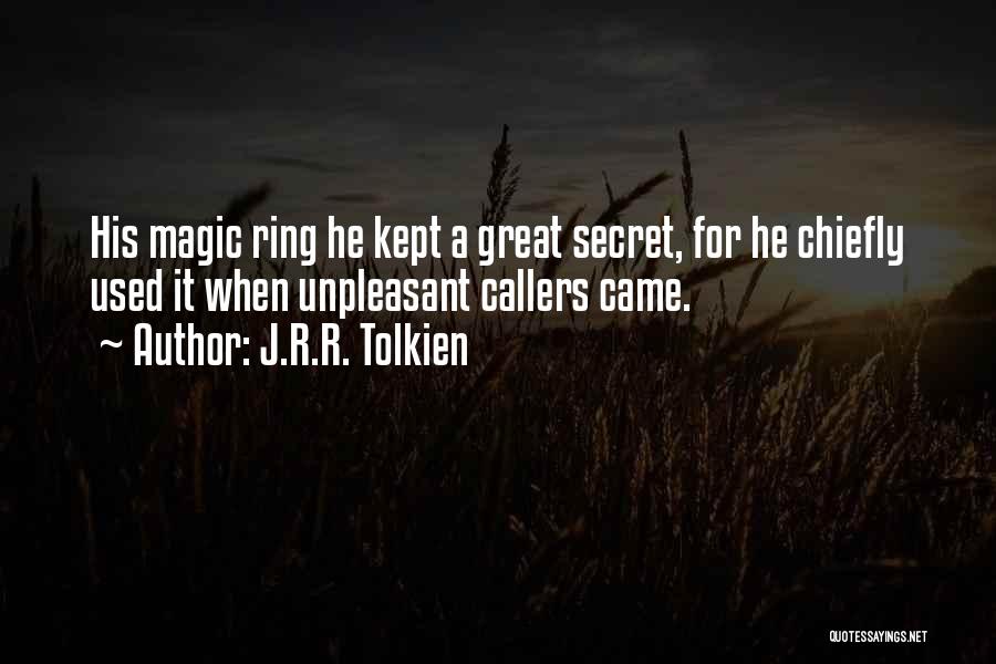 Tandems Classified Quotes By J.R.R. Tolkien